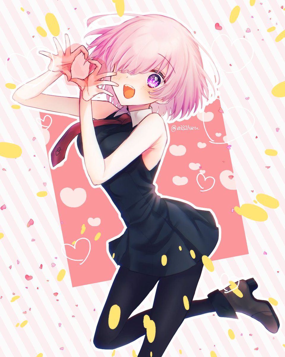 マシュ・キリエライト(Fate) 「 」|はるかっぱのイラスト