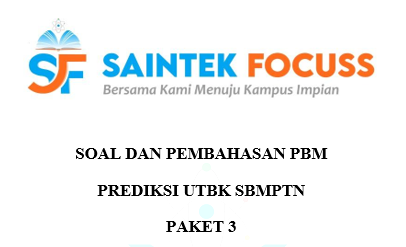 SaintekFocuss's tweet photo. [PEMBAHASAN SOAL]

Prediksi UTBK-SNBT 2023

(A THREAD)

Substest        : PBM
Jumlah Soal  : 15 Soal

-Jangan lupa berbagi dengan Retweet ya😇- https://t.co/XWN0mWRN9v