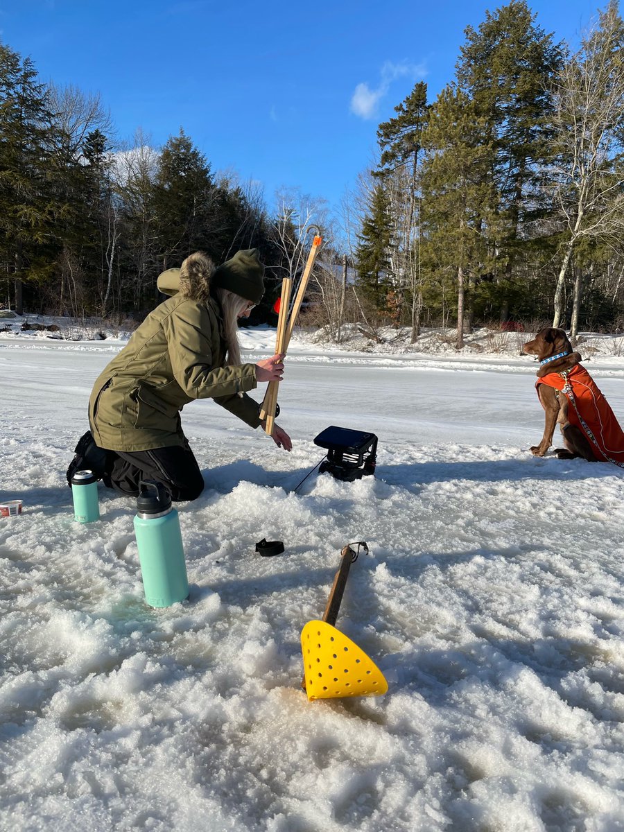 OutdoorsAlexa's tweet image. Only had a few hardwater trips this season which was a bummer, but we made the most of it 🙌🏼 #warmwinter #bringonspring #tipups #icefishing