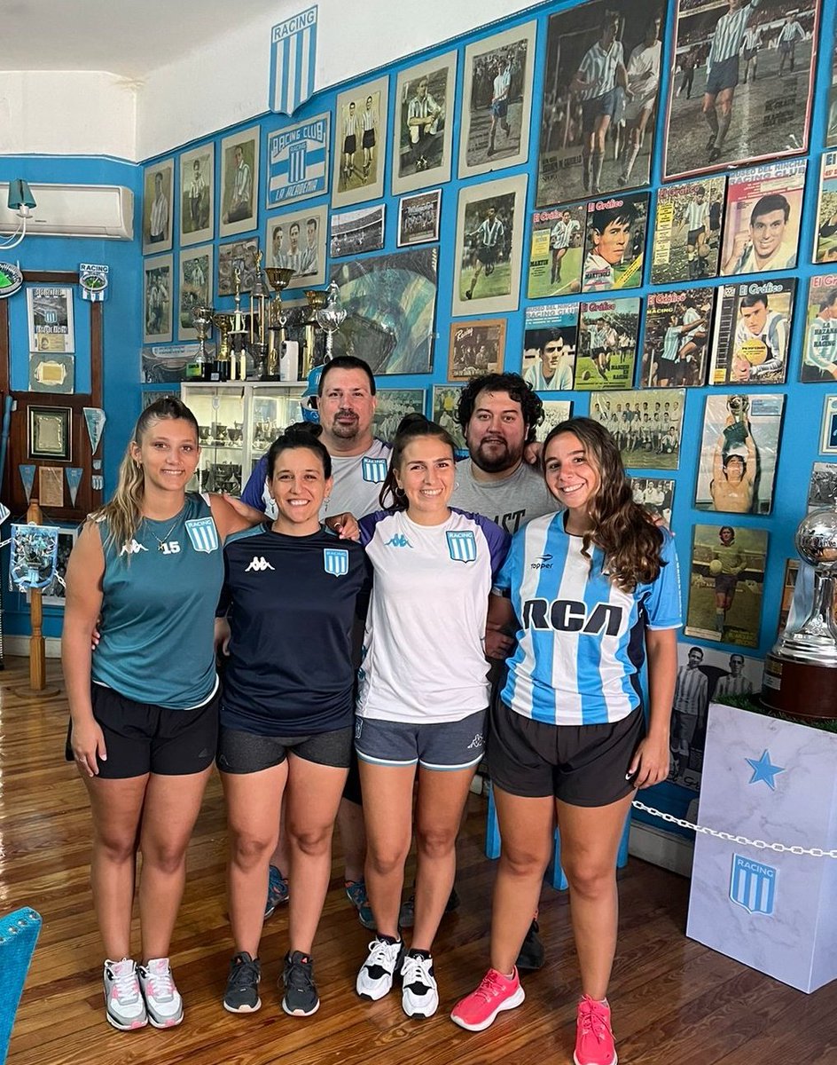 Les presentamos al equipo de trabajo de inferiores de Racing Club
Tira A Guillermo Segura y Camila Ciaburri
Tira B Nadia Carrabs y Delfina Dib
Tira C Sebastián Alonso Peluffo y Sofía Fariña
Les deseamos un excelente año...

En breve les presentamos al equipo de trabajo de mayores