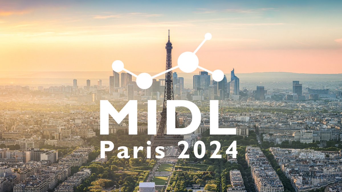 Bonjour MIDL community!

The MIDL board is happy to announce that, after reviewing many excellent bids from the community, MIDL 2024 will be held in Paris, France! 

2024.midl.io