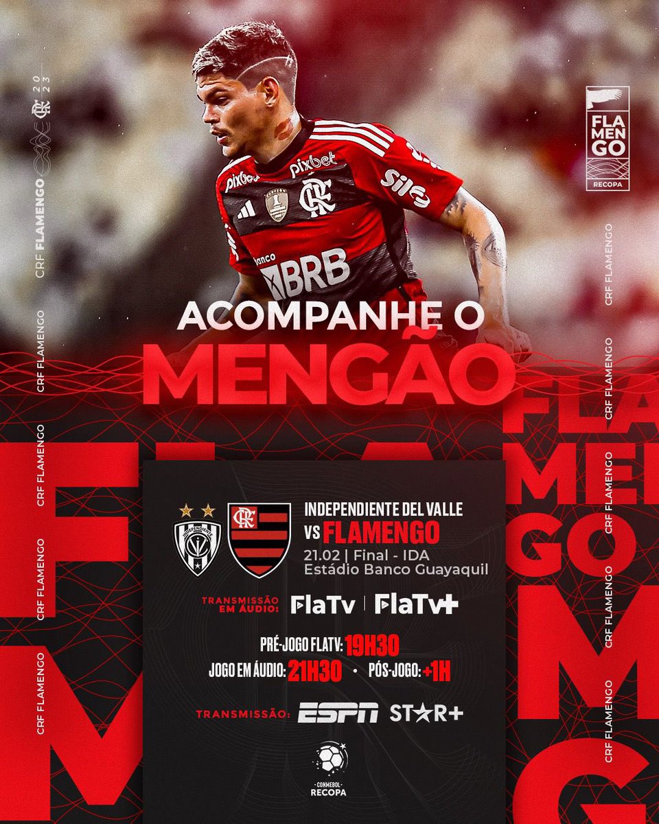 Flamengo on X: O MENGÃO volta a campo pelo @cariocao amanhã