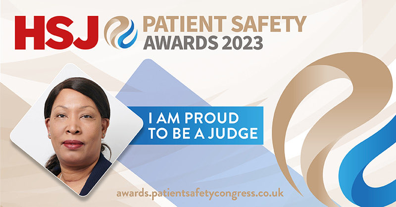 I'm delighted to be judging the #HSJPatientSafety Awards 2023. Excited to hear about projects & teams who've stepped up and are working to improve quality & culture across the NHS. Enter by 6 April @HSJptsafety⁩