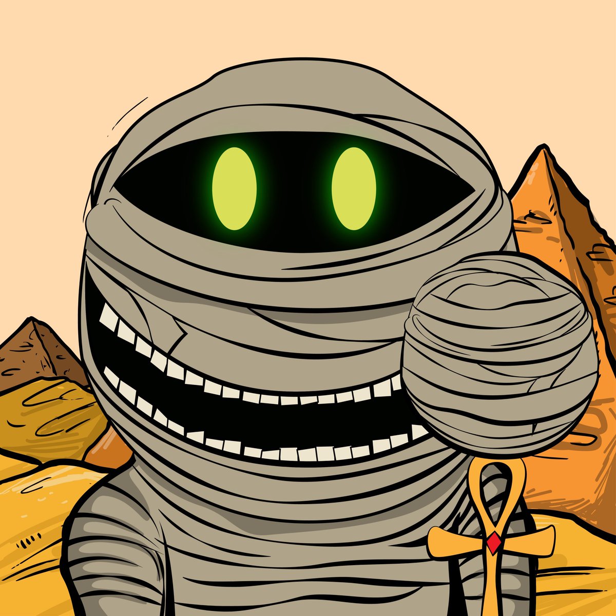 Shit Mint Date is nearby ! Dont regret when you miss this out ! Or you will become MUMMY as shown below !
What we can do is take the best step to help you all out among this SHIT market !

Interact for ShitListed !
Comment what traits you prefer to see next !