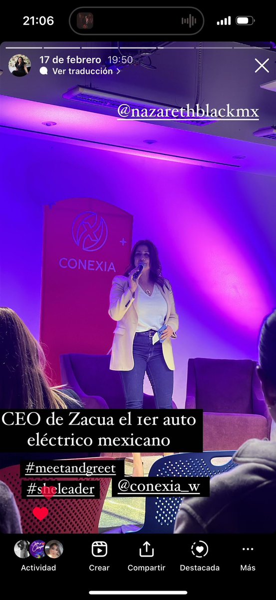 Nazareth_Black's tweet photo. Sigo en #SLP
Hasta ahora ha sido tan productivo y emocionante estar aquí. Les comparto algunas fotos del evento de #sheLeader donde estuve dando conferencia. Hoy tocan citas en la zona industrial 🏭
Excelente semana 💕 https://t.co/4MHMcOpCAk