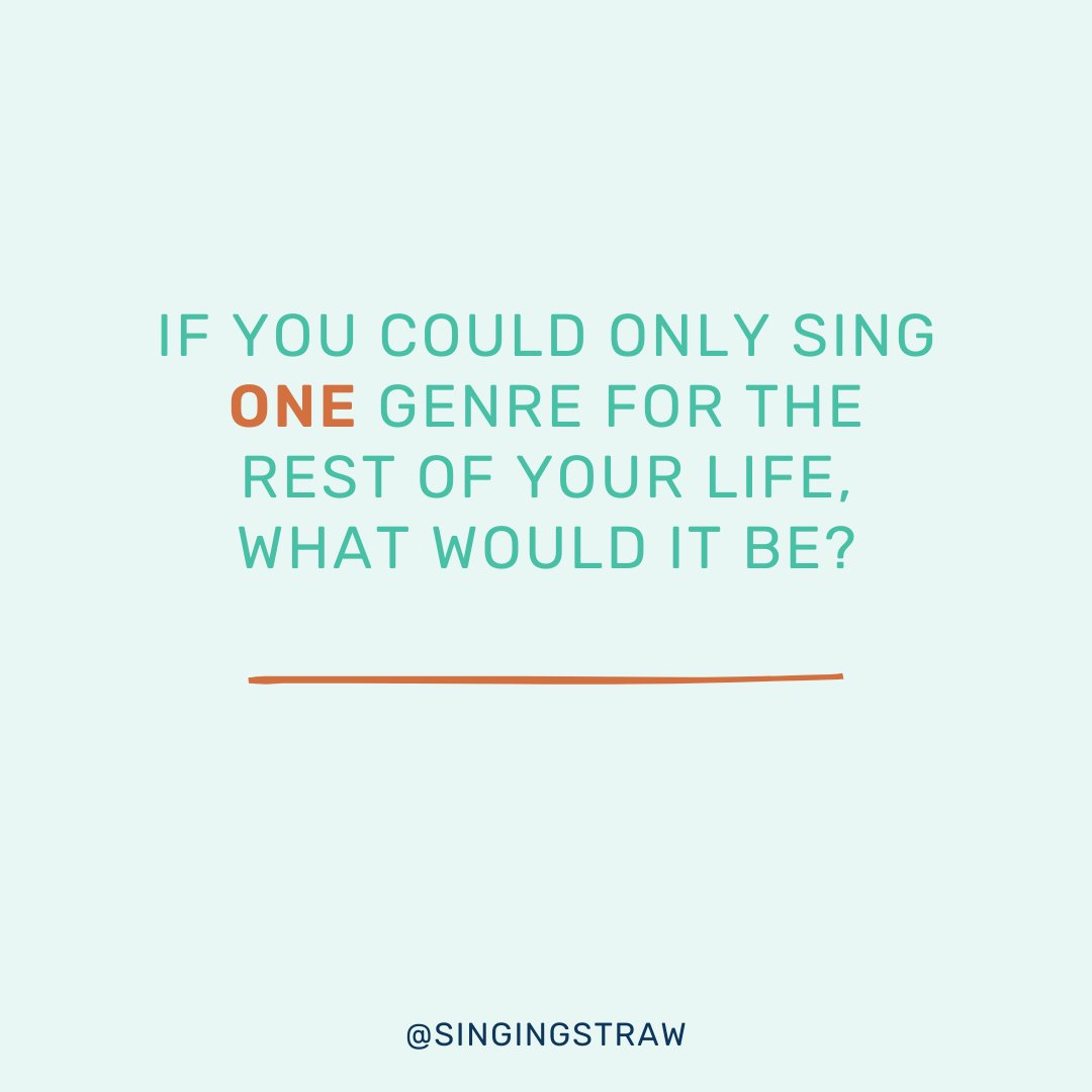 This is a hard one...😅

What would you choose?

#lovetosing #singforthesoul #hearmindbody #singingtips #singingwarmup #loveyourvoice #singbetter #learntosing #vocalcare #vocalexercise #singingcoach #musicteacher #vocalcoach