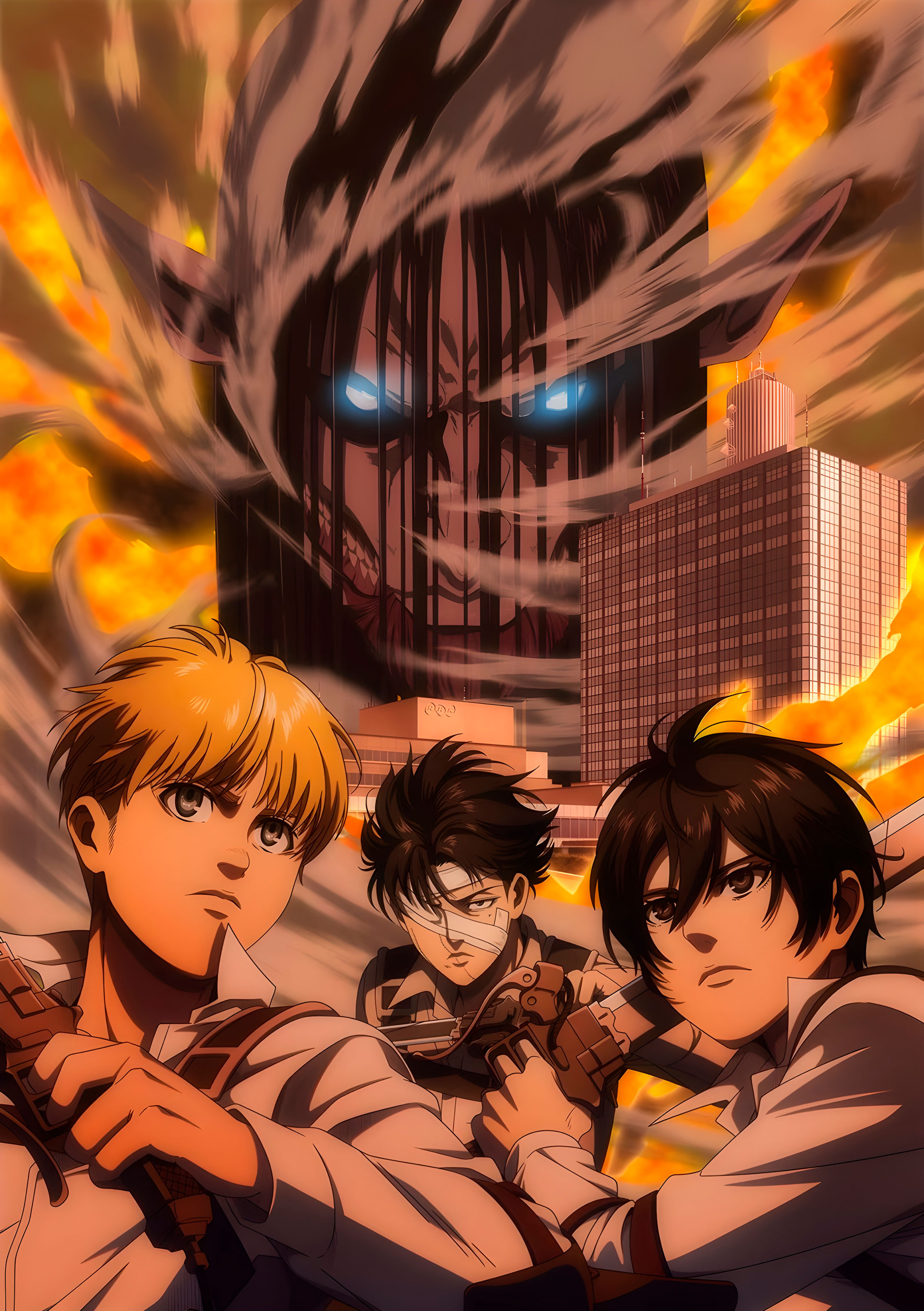Shingeki no Kyojin: Season Final - Armin e Mikasa ganham destaque em novas  artes - AnimeNew