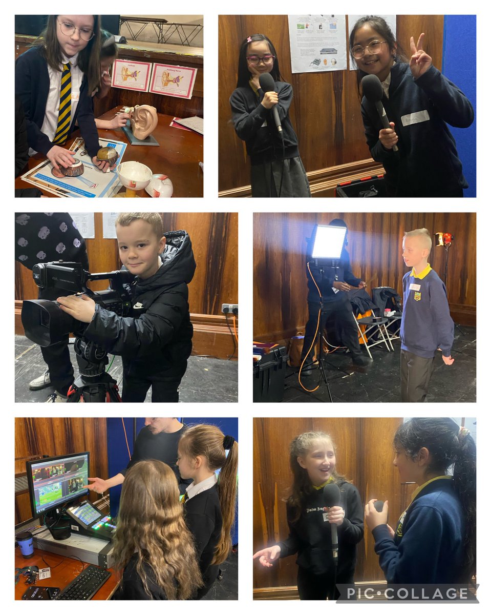Fantastic day at Film City today with P5 learning all about the different roles required for TV broadcasting! We learnt that a half an hour show on Netflix can take over a year to make! And that one second film is made of 25 frames! 📷🎥 <a href="/CalClubGCU/">GCU Caledonian Club</a>