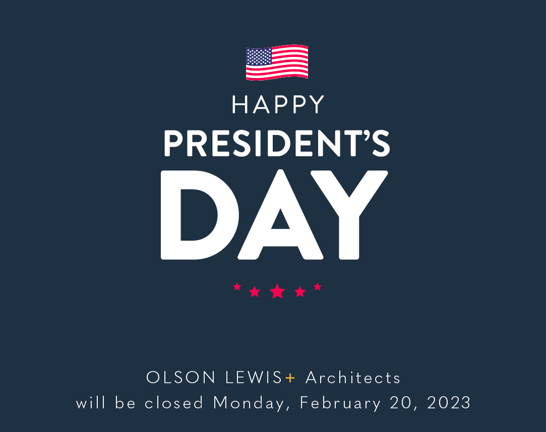 OL_Architects's tweet photo. Enjoy your long weekend!

Our office will be closed Monday, February 20th. https://t.co/zmXAiy4Xsv