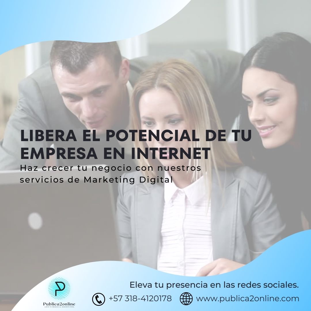 publica2online's tweet photo. ¿Estás listo para llevar tu negocio al siguiente nivel? Nuestros servicios de marketing digital pueden ayudar a desbloquear el potencial de su negocio y maximizar el alcance de resultados en la búsqueda de Google. #marketingdigital #agenciademarketing #bogota #paginasweb #google https://t.co/jcaL6SU0Go