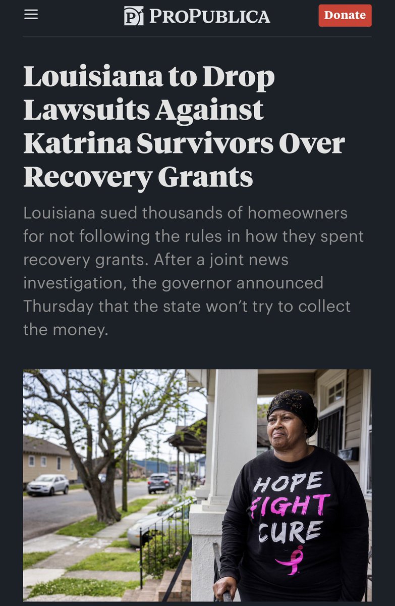 DrMCar on Twitter "RT leahfrombklyn After Hurricane Katrina, thousands of homeowners received