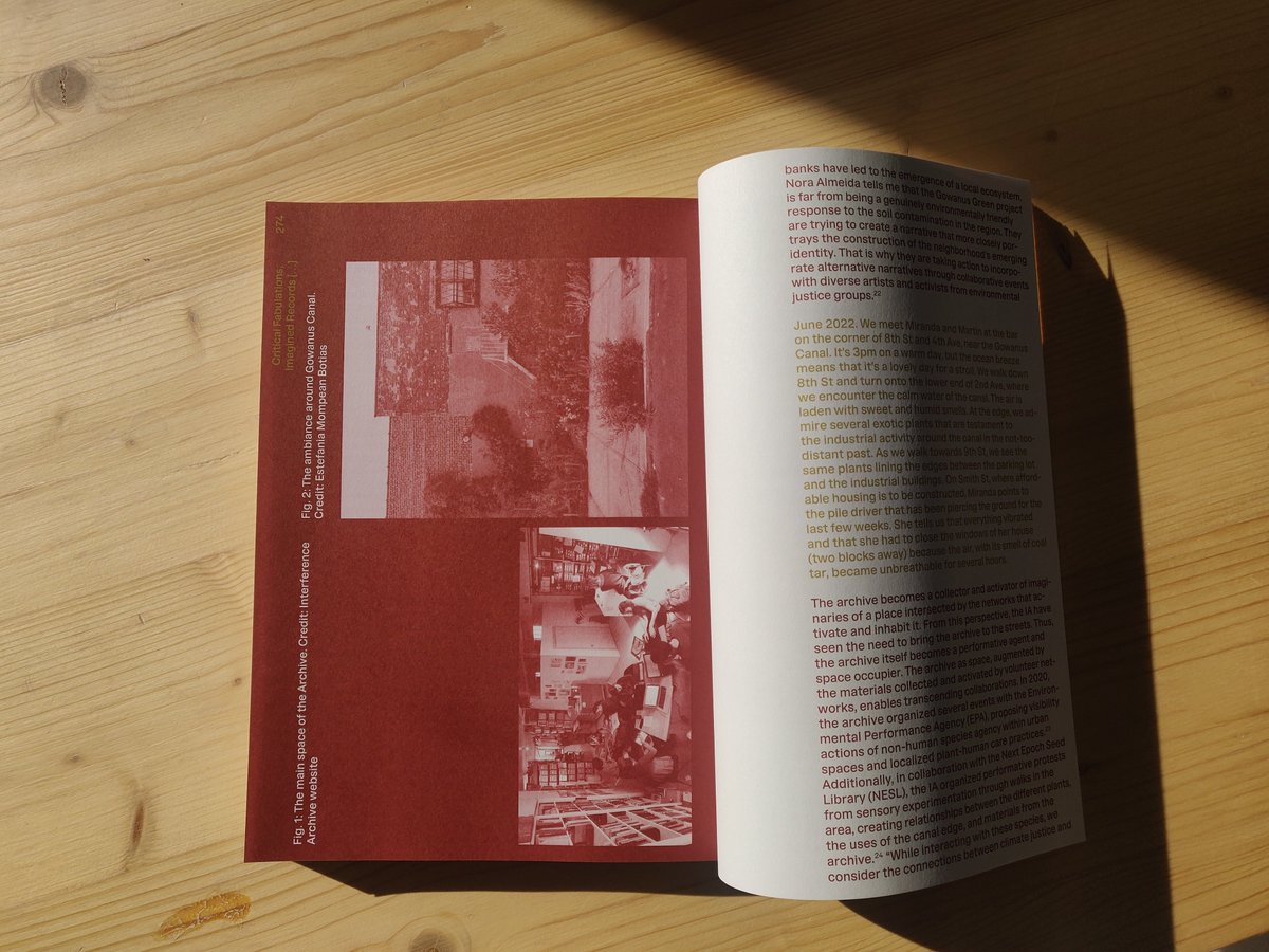 The book Unearthing Traces just arrived !!! with my contribution on #emergency #archives centered on the <a href="/InterferenceArc/">Interference Archive</a> and the #gowanuscanal. Thanks @jllfcb, Denise and <a href="/nitin_bathla/">Nitin Bathla @nitin-bathla.bsky.social</a>  for the course organization and the book edition. And to <a href="/nora_almeida/">Nora Almeida</a> for her support