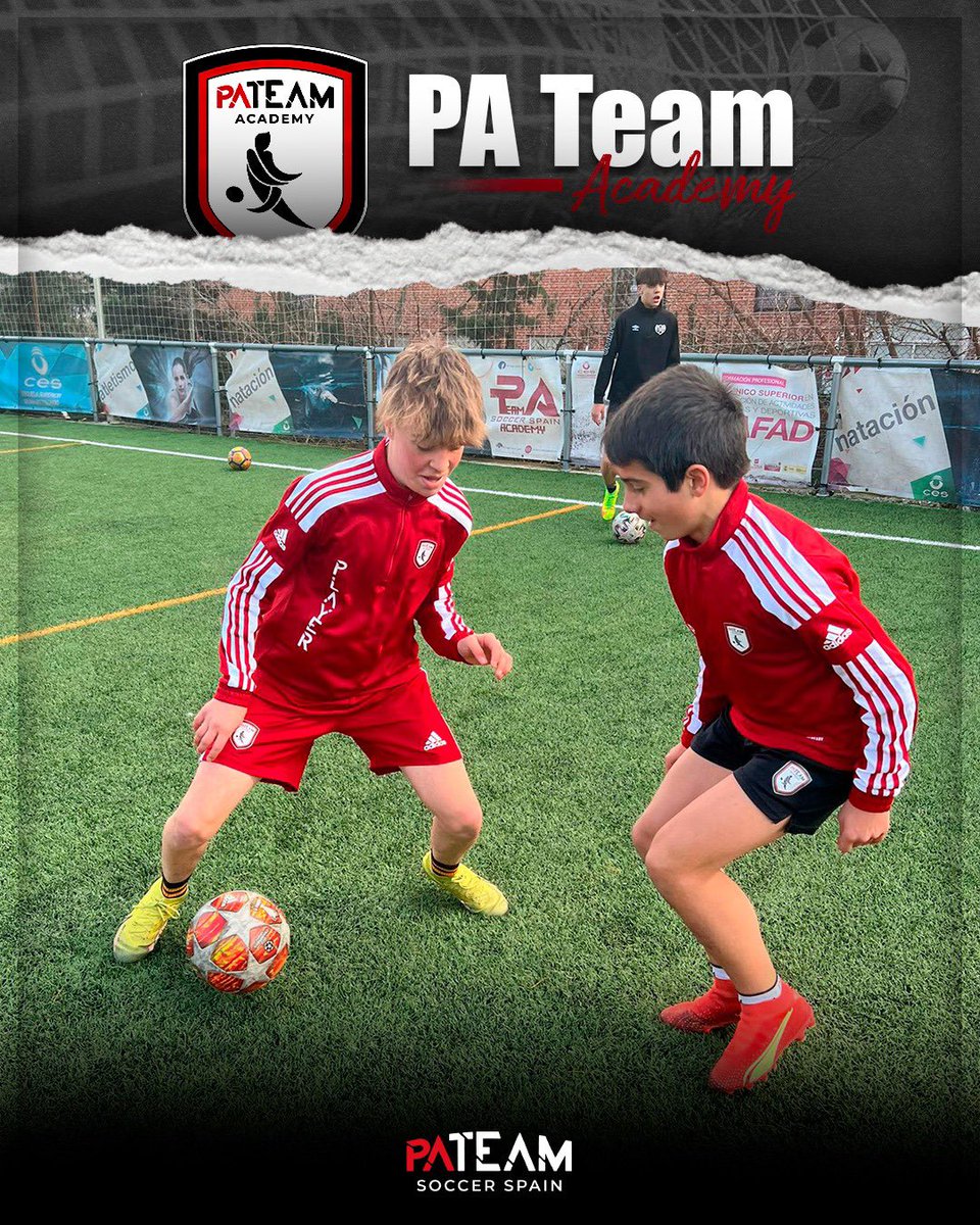 pateamsoccer's tweet photo. ACADEMY ⚽️ | 🫡Disciplina + 💪Constancia + ✍️Creer en el proceso 

❤️¡Somos PA TEAM!

#PAteamAcademy  #PAteamFamily   #Madrid  #Soccer  #Spain  #Altorendimiento  #Futbolbase https://t.co/uRHbpGph9i