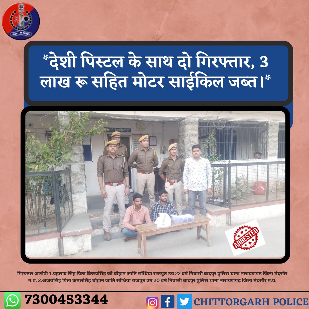 Chittorgarh Police tweet media