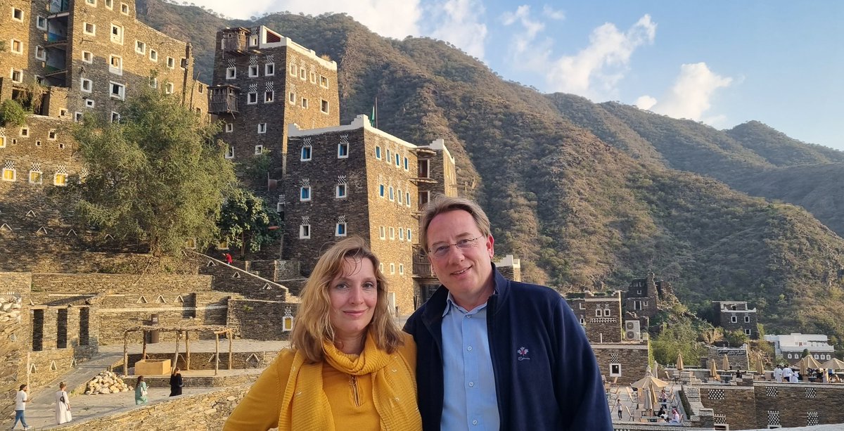 ludovic_pouille's tweet photo. The beauty of the village of Rijal Alma, in the #Aseer region, classified as a World Heritage Site by @UNESCO! A superb stone architecture, centuries old, in the region of the "flower men". Come & visit!
#BeautifulSaudi #FranceKSA 🇸🇦💚🇫🇷 https://t.co/EI0OxLPv0M