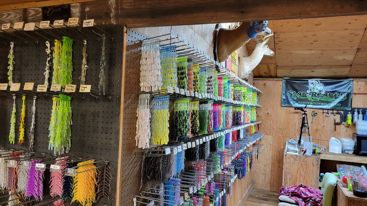 Bait wall is filling up get you spring orders in slabreaper.com