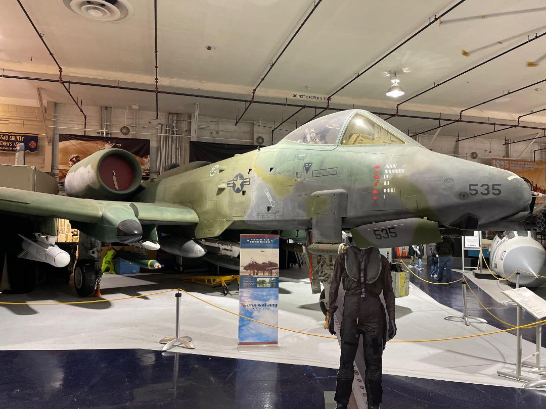 jpr747's tweet image. The A-10 Thunderbolt.  An amazing airplane built on Long Island at Republic Airport (FRG).
#CradleofAviationMuseum #A10Thunderbolt
