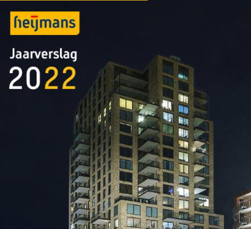 Vandaag is het geïntegreerde jaarverslag van Heijmans NV gepubliceerd. Ik ben trots op de transparante wijze waarop we zowel financiële als niet-financiële gegevens ontsluiten voor onze stakeholders. 
2022.heijmans.f19.nl/cms/api/public…