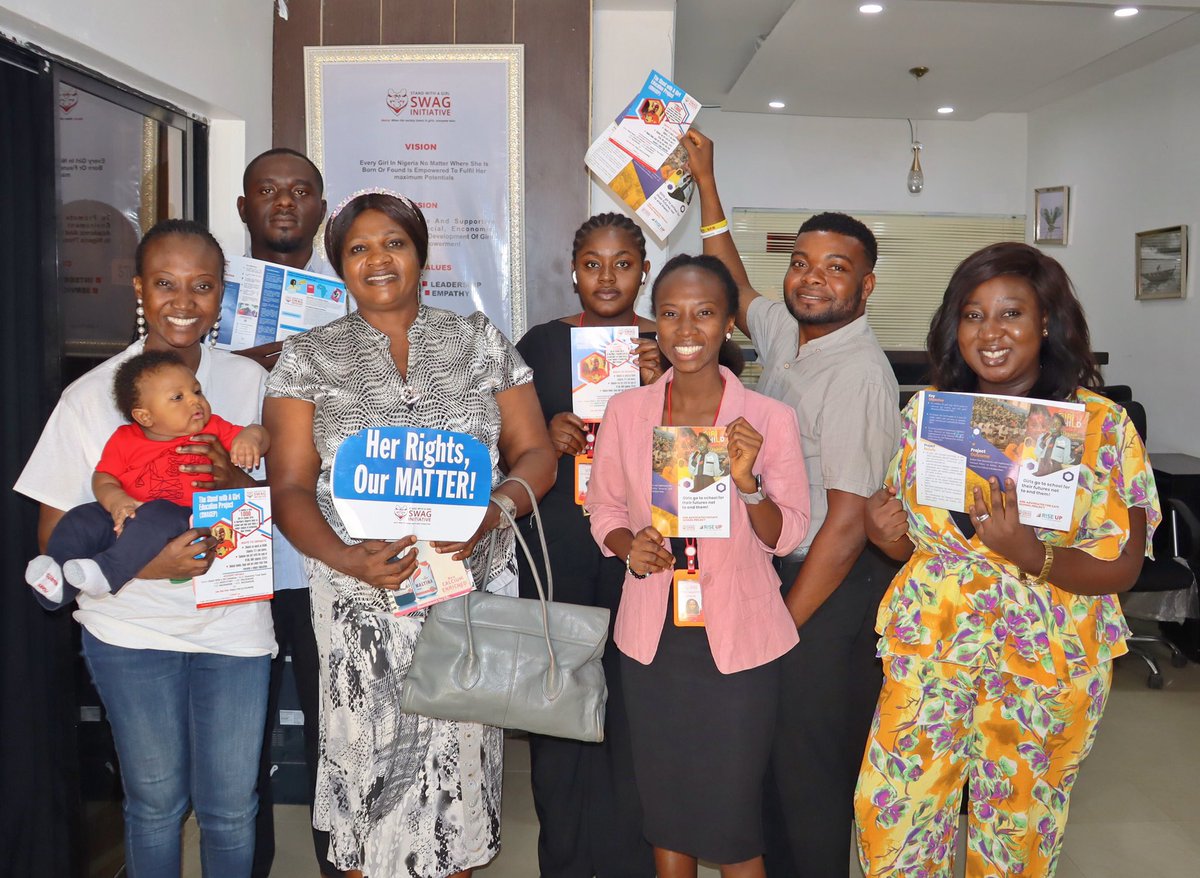 A post registration and assessment visit was carried out today at the SWAG initiative head office by an official of the Federal Ministry of Education.

#SWAGEP #1000possibilities