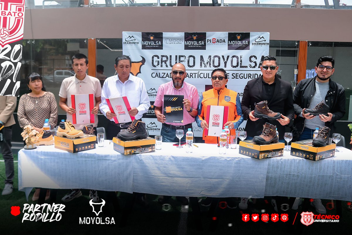TecnicoUOficial's tweet photo. #PartnersRodillo

¡Moyolsa se viste de #Albirrojo!🇦🇹⚽️🎉

Renovamos el patrocinio por una temporada más con #MoyolsaEPP Empresa Ambateña, partner oficial para la temporada 2023. 🇦🇹😎

#TécnicoPresente https://t.co/XiuZnvouZG