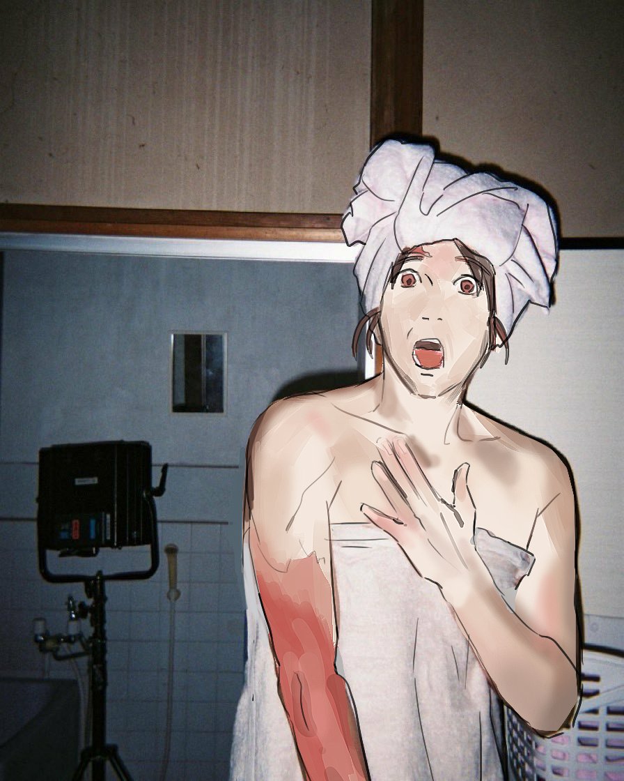 누르면 씻고나온 사네미츠있음.