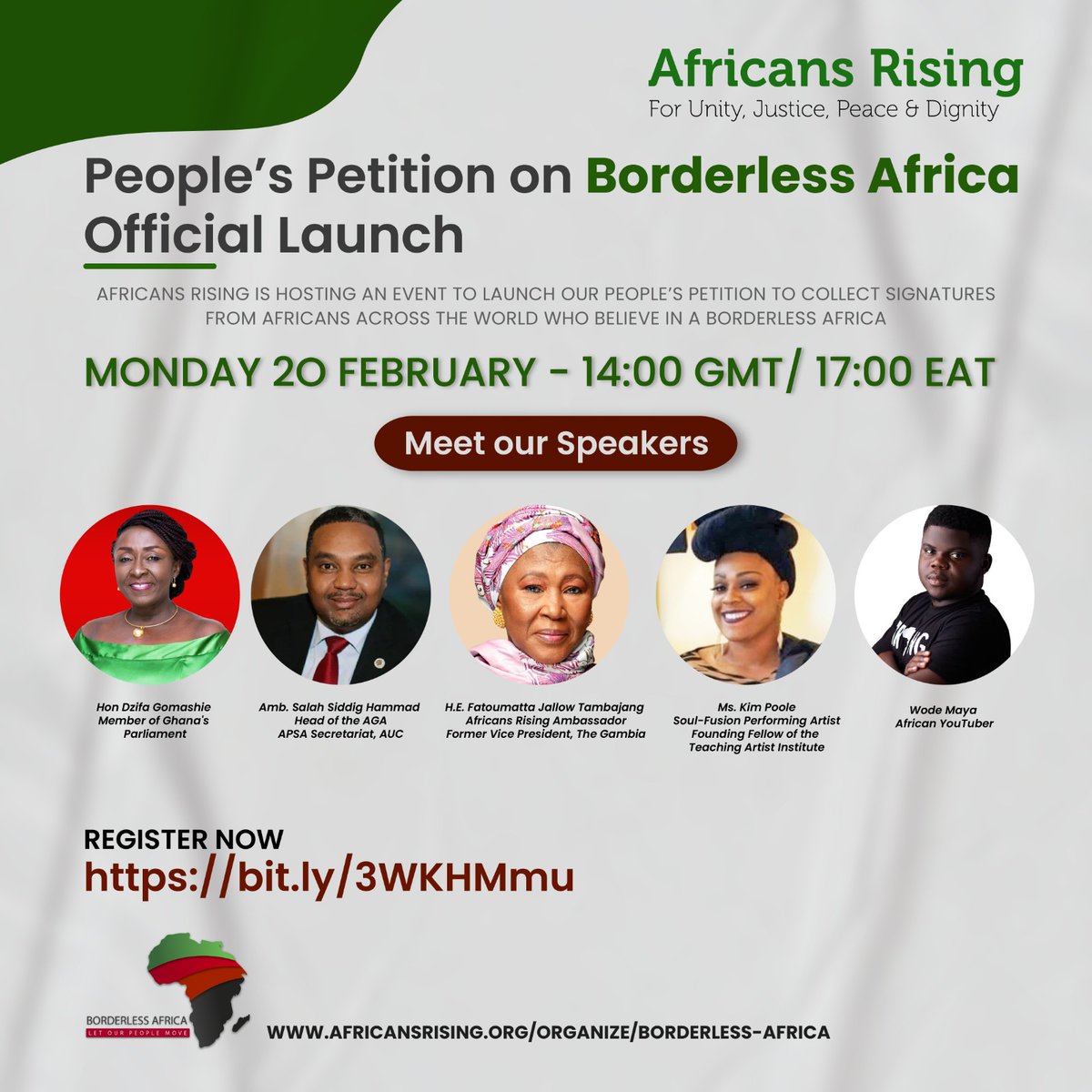 Join the ongoing conversation on how we can enhance better initiatives for Africa and promote sucess especially in media.
Click here to join: bit.ly/3RhcbYD.
#AfricansRising 
#BorderlessAfrica