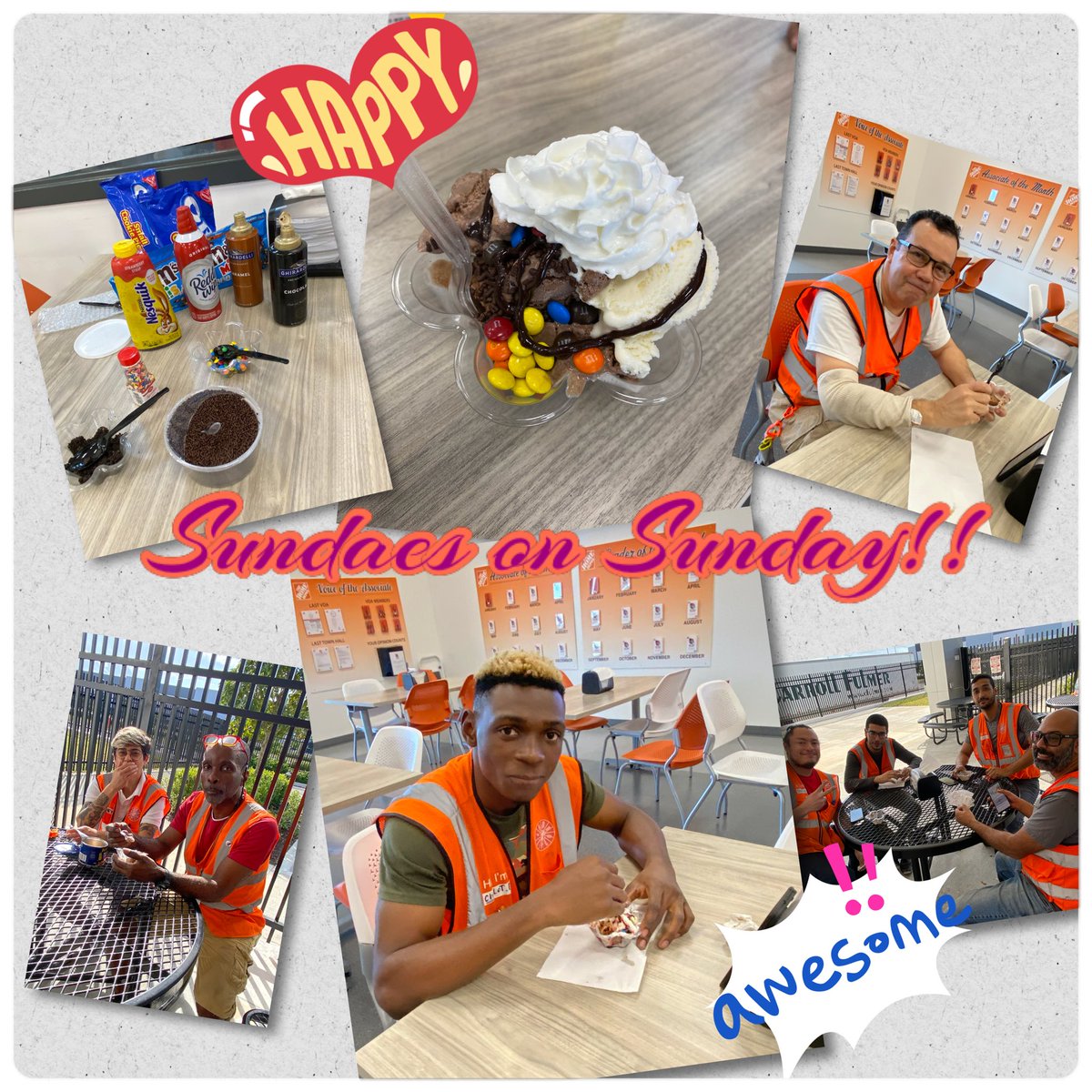 Late Post: At FDC 5840, Sundaes are made for Sundays!! We had a fabulous time making our Sundaes with just the right amount of fun ingredients. <a href="/rodriguez_herb/">Herb Rodriguez</a> <a href="/cordero_marcel/">Marcel Cordero</a>