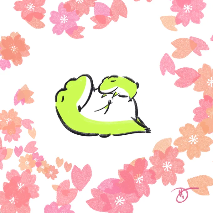 もう少し眠ったら桜の春だね 