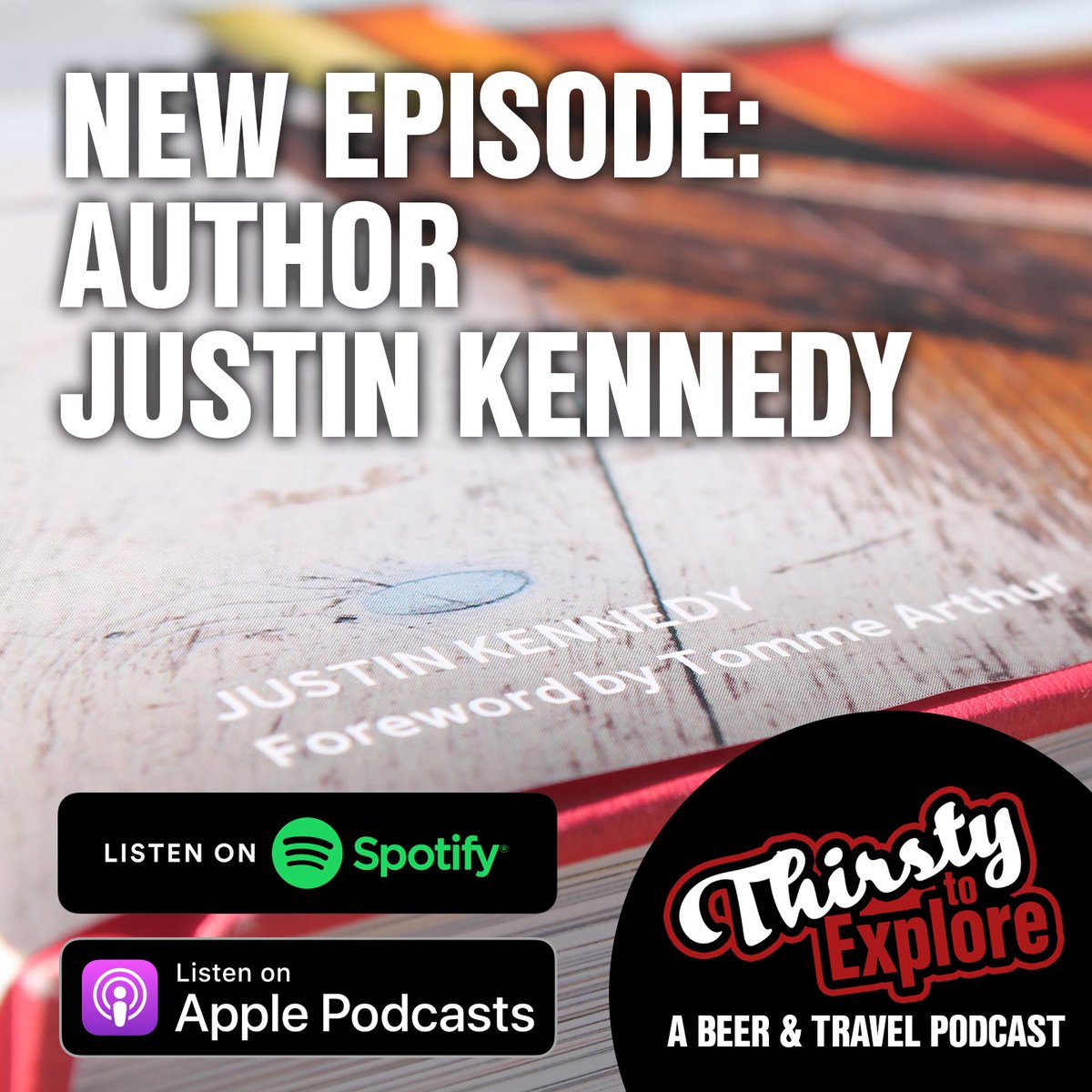 Justin Kennedy talks with me about his books 'The Bucket List: Beer' & 'The Scratch & Sniff Guide to Beer: A Beer Lover's Companion' as well as unique bar experiences & producing another beer related podcast. linktr.ee/thirstytoexplo…

#beer #craftbeer #podcast #beerbook #beernerd
