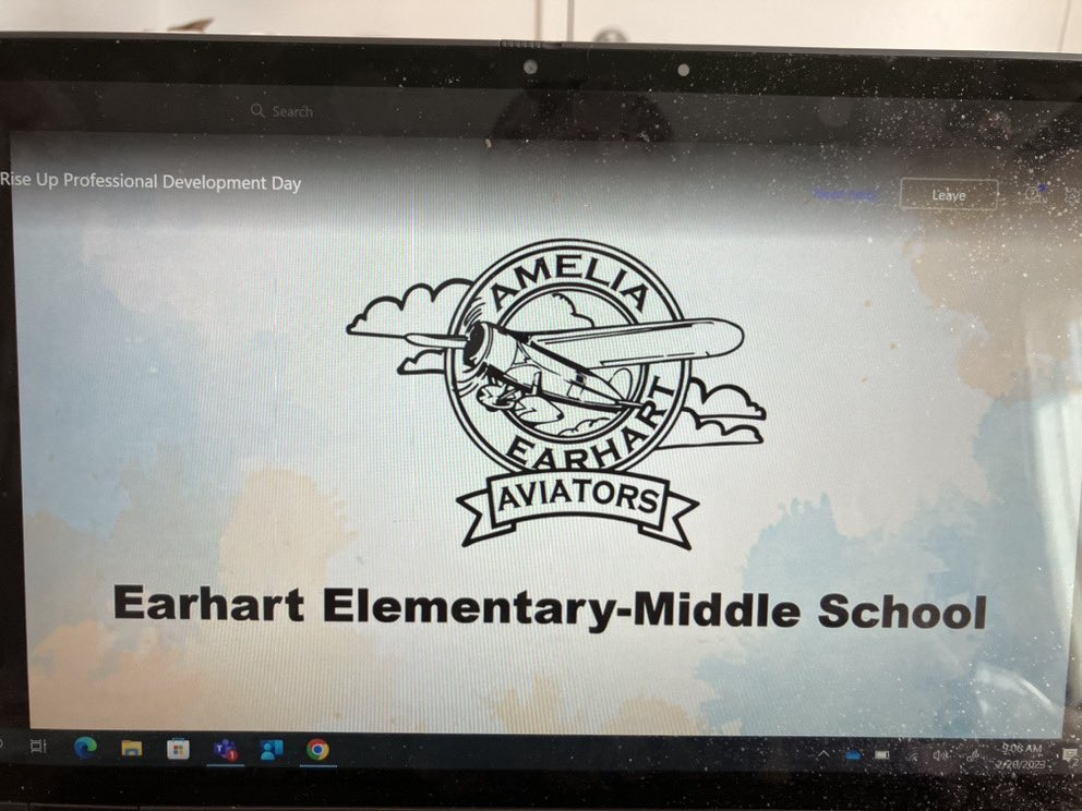 Aviator teachers ready for a day of Professional Development! DPSCD rise up!