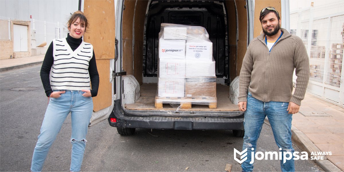 jomipsa's tweet photo. ¡#𝗗𝗼��𝗮𝗰𝗶𝗼𝗻𝗲𝘀 #𝗝𝗼𝗺𝗶𝗽𝘀𝗮!
Donamos ➕ de 💯kg de productos alimenticios para colaborar con la "Asociación de Boinas Verdes Ayudan” de Alicante.
Recursos que serán de gran ayuda durante su labor humanitaria en #Ucrania 💙💛
¡Gracias por vuestra labor! https://t.co/TQKHWIiYlp