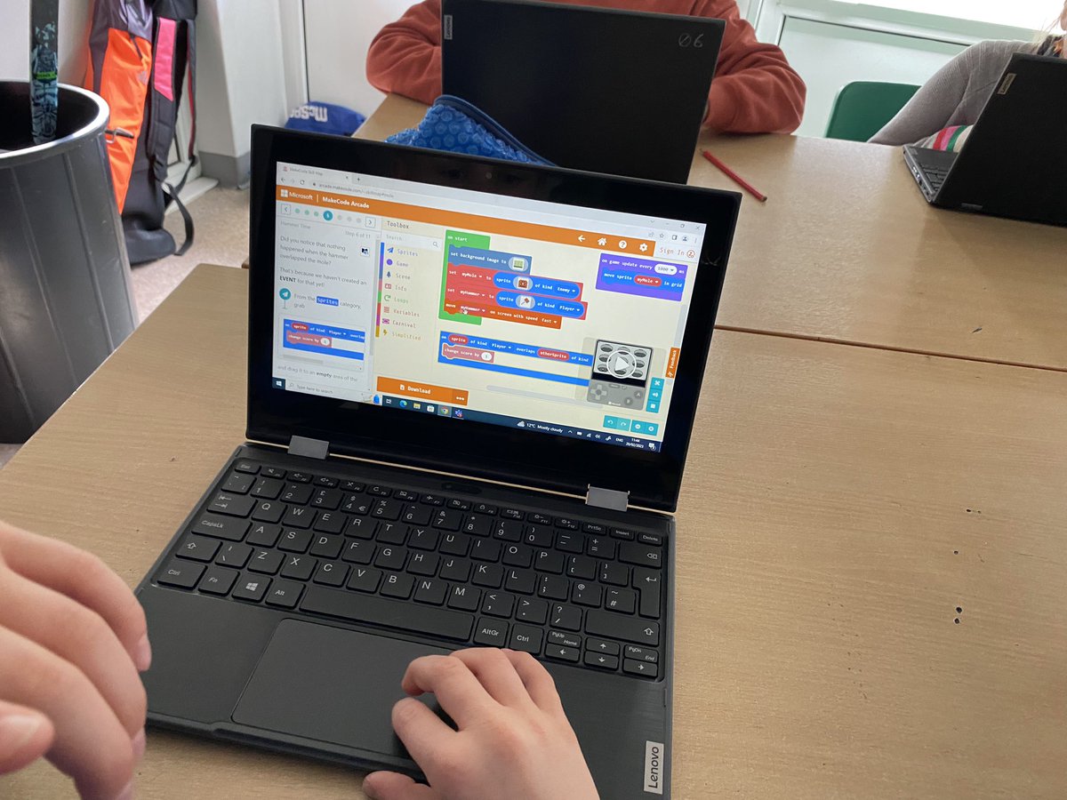 annetteblack6's tweet image. Fifth Class children loved today’s coding activities delivered by Microsoft Mobile nth of Code. Great engagement and motivation. #monthofcode #hourofcode