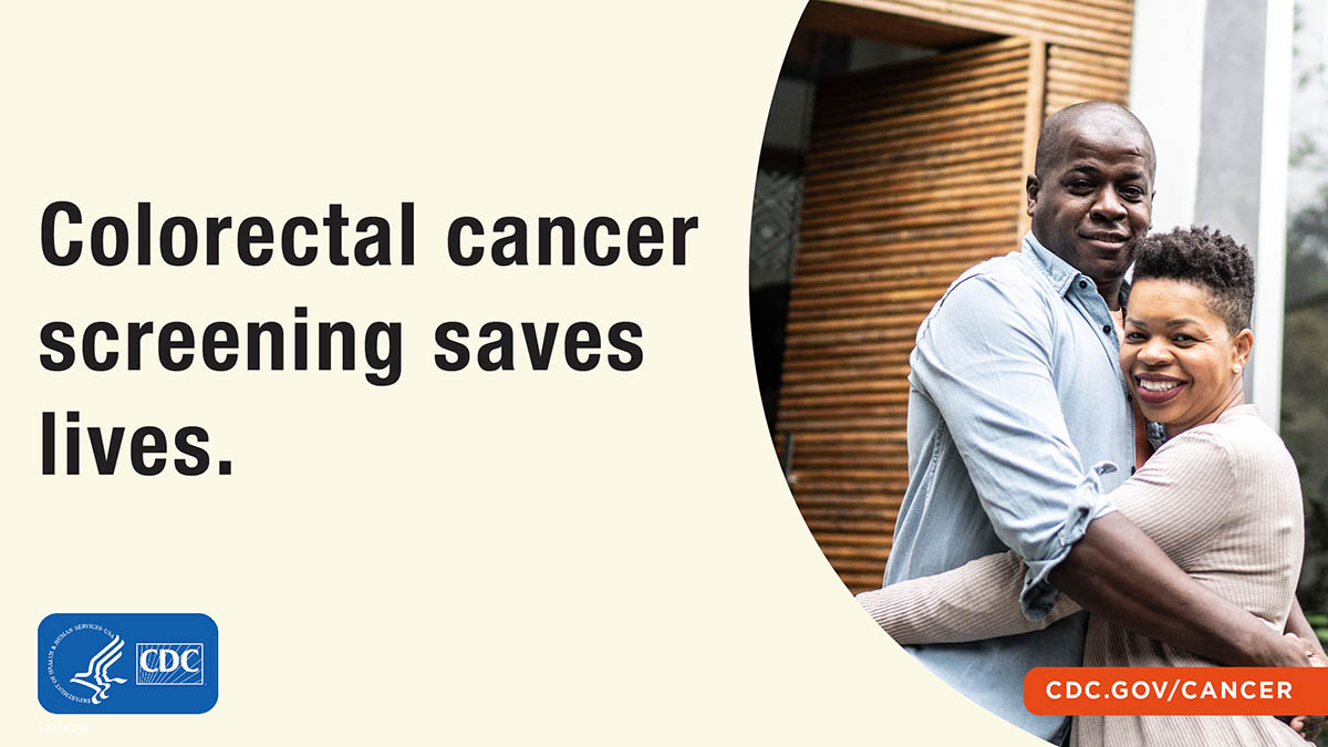 CDC_Cancer's tweet photo. There are several screening options for #ColorectalCancer. If you’re 45 or older, talk to your doctor about which screening test is right for you. https://t.co/RhsxOoVnyR #CDCcancer https://t.co/NQ6PwsdpyS