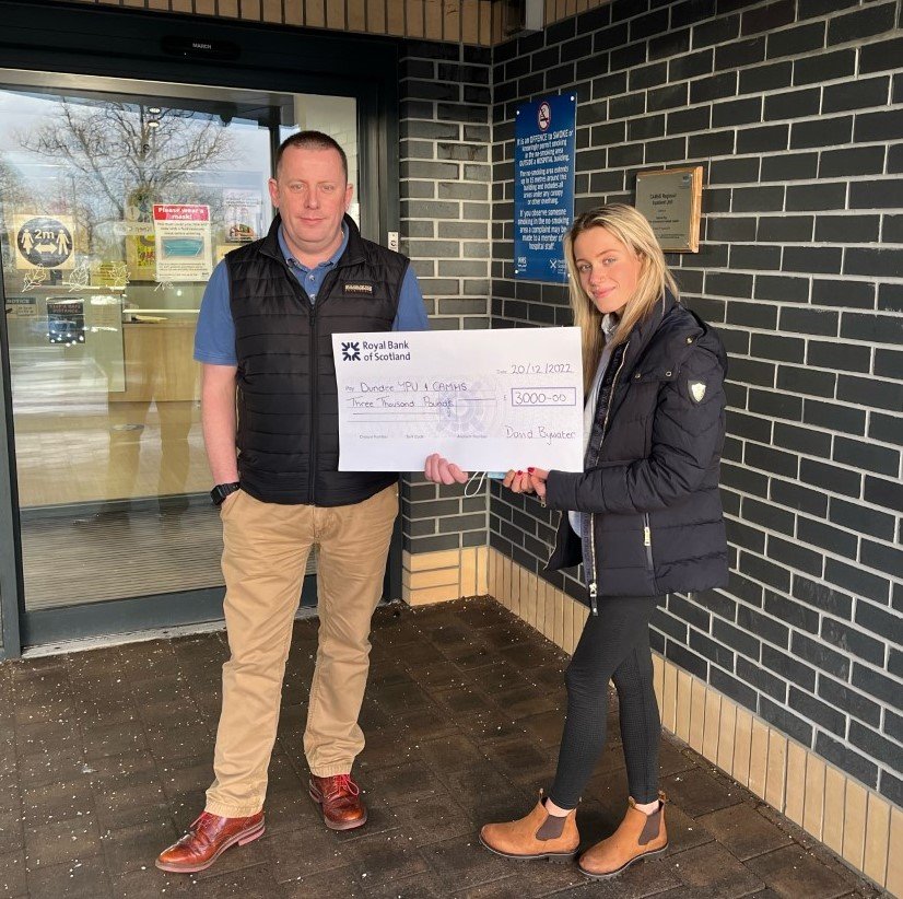 ypudundee's tweet photo. #TaysideHealthFundFundraising Would like to say a huge thank you to @DaveLBywater  who raised a fantastic £3000 for the @ypudundee  by taking part in a half marathon.  We'd also like to thank everyone who sponsored Dave.  It's very much appreciated.
@NHSTayside @NHSScotNorthReg https://t.co/YszCC2t3fv