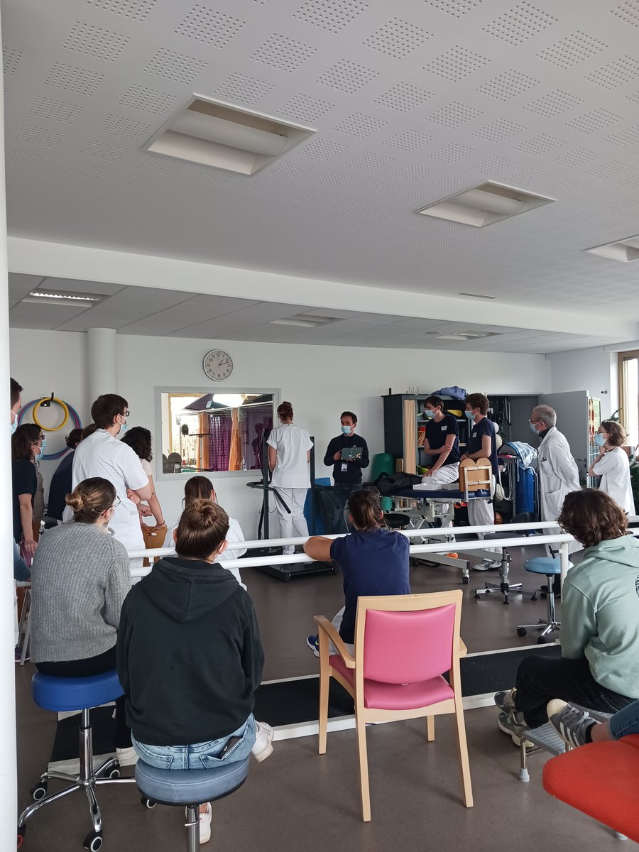 #Partenariat I Dans le cadre d'un partenariat avec <a href="/EzyGain/">EzyGain • Un pas de plus vers l'autonomie</a>, nos professionnels du PMPR ont été formé pour l'utilisation de Amy, un tapis de marche tout-en-un ultra connecté #formation #innovation #materieldepointe #reeducation #sanitaire #fondationmallet