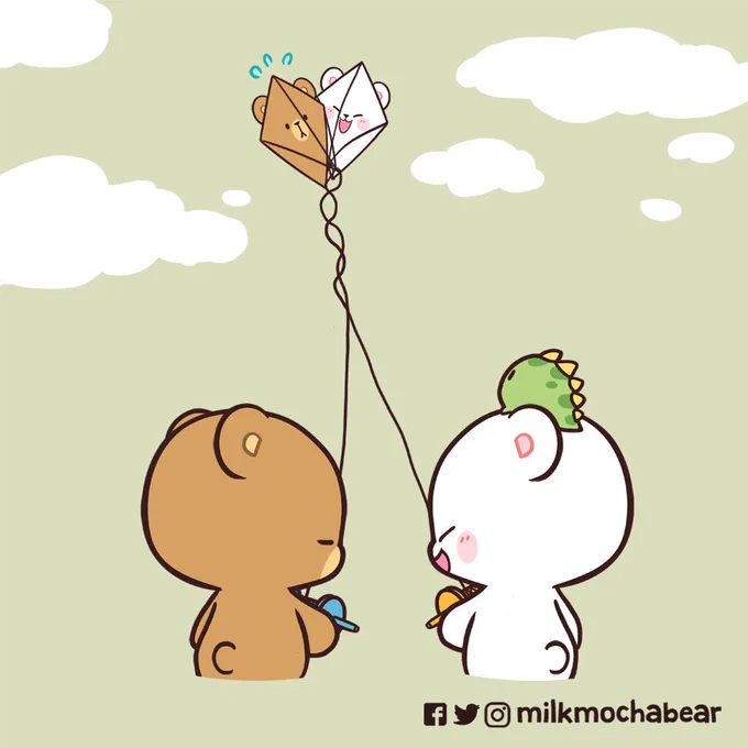 ---⠀⠀Feel free to mention someone teasable! #milkmochabear#milkandmocha 