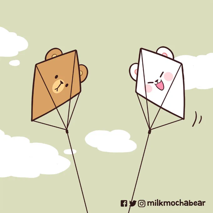 ---⠀⠀Feel free to mention someone teasable! #milkmochabear#milkandmocha 