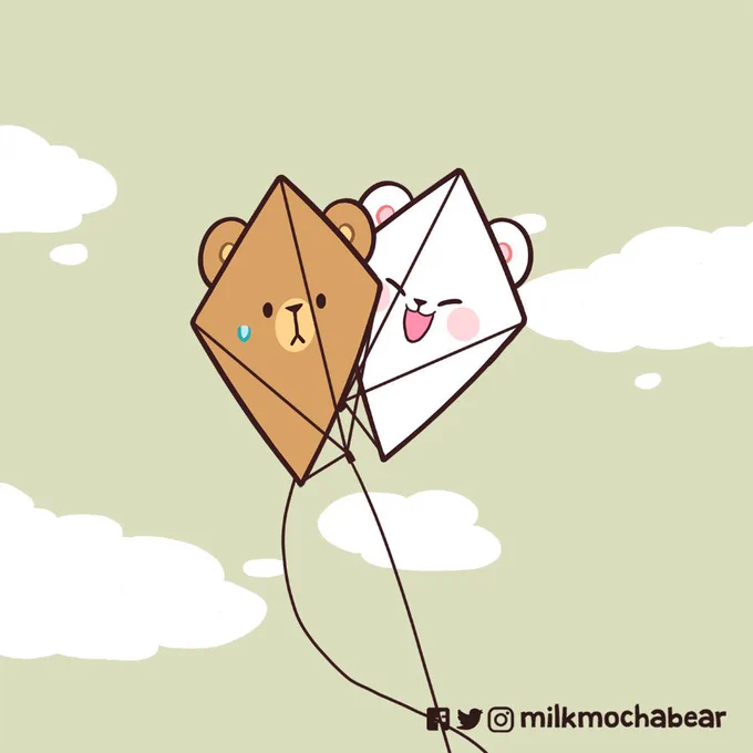 ---⠀⠀Feel free to mention someone teasable! #milkmochabear#milkandmocha 