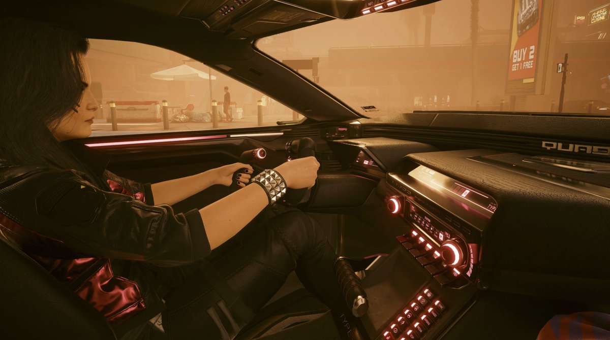 Cyberpunk 2077 gets one thing right: cars need buttons: bit.ly/40Z4db3