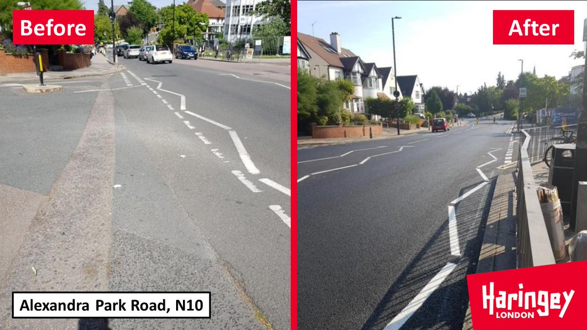 Haringey on Twitter "We recently resurfaced Alexandra Road, N22, to