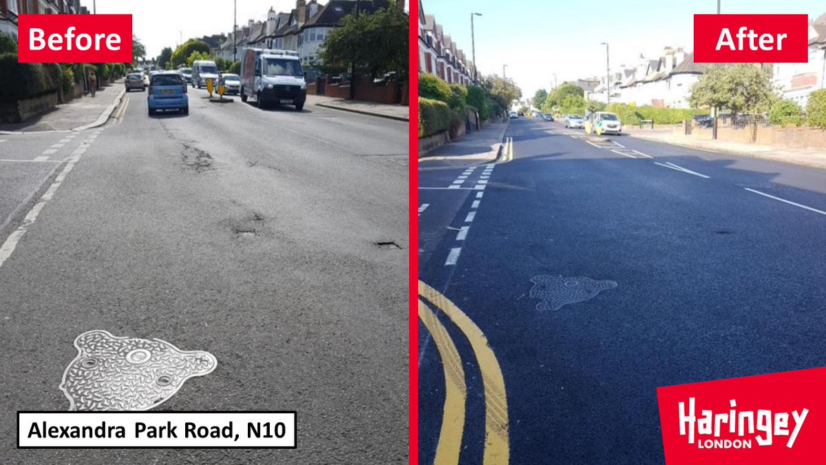Haringey on Twitter "We recently resurfaced Alexandra Road, N22, to