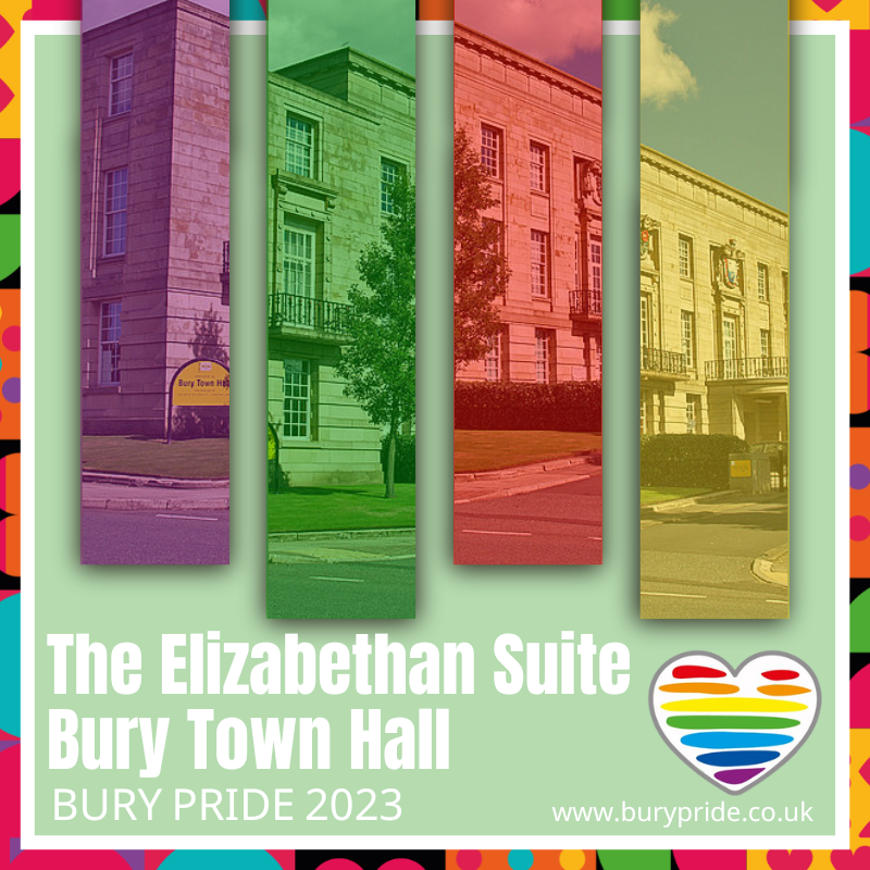 We are excited to announce that Bury Pride 2023 will be located at The Elizabethan Suite, Bury Town Hall!🎉

Keep your eyes peeled for more Bury Pride announcements over the coming days!🤩

#Bury #BuryTownHall #TheElizabethanSuite #pride #LGBTQIA #loveislove #2023 #celebration