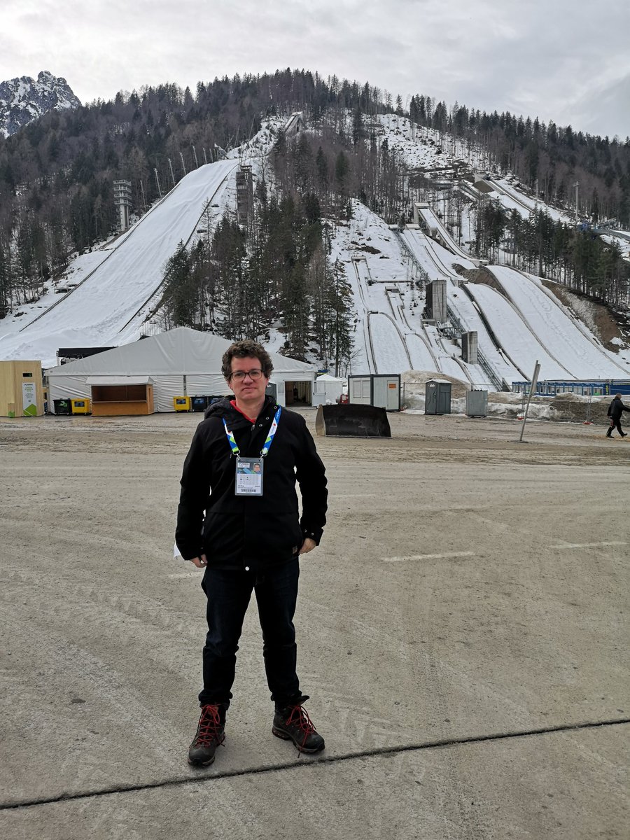 Noch nichts los im Tal der Schanzen. Aber der WM-Countdown läuft...

#planica2023