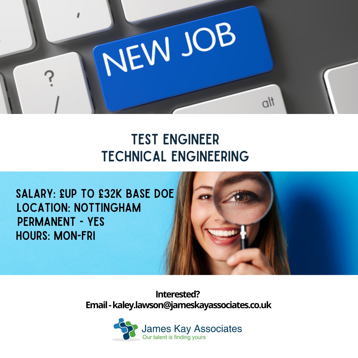 #hiring #testengineer #permanent #permanentjob #engineeringsector #nottinghamjobs #Nottingham