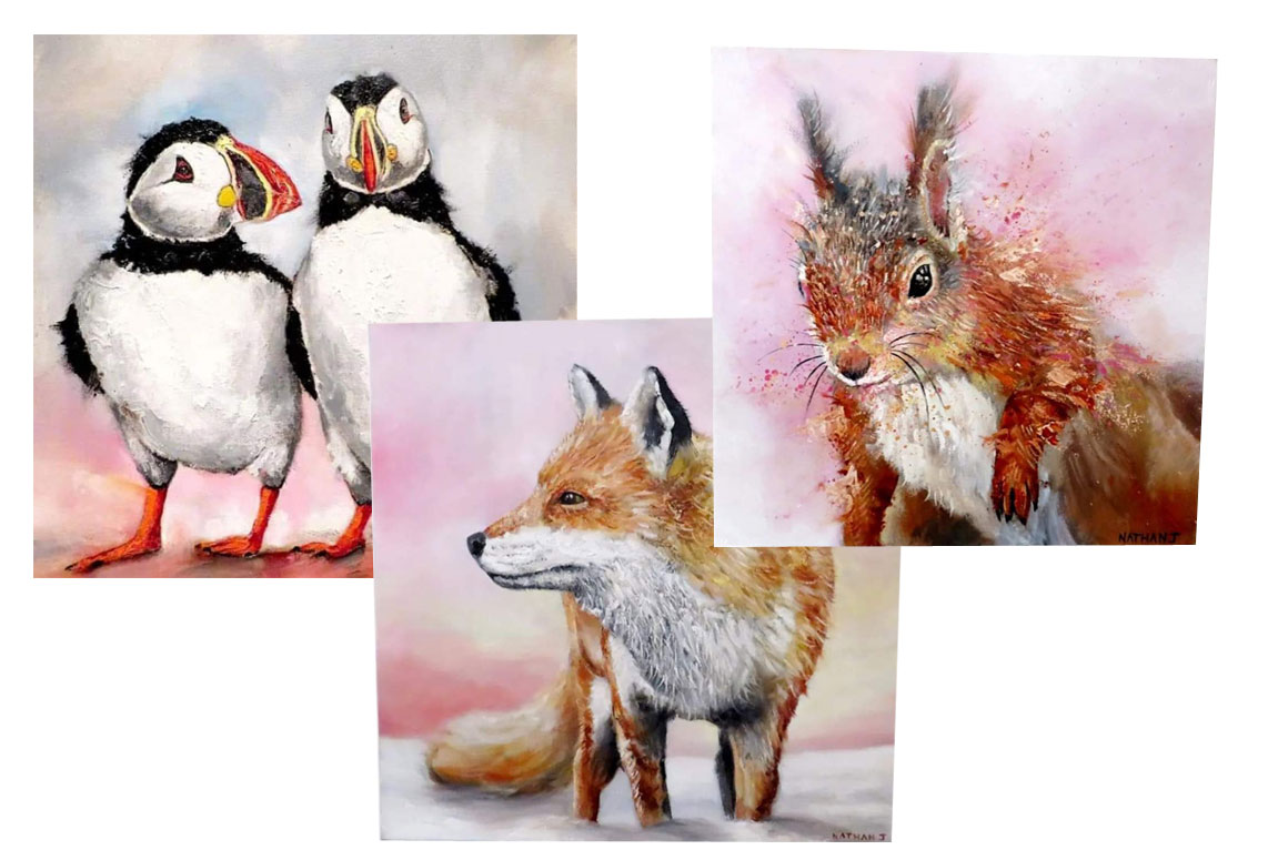 WelshCountry's tweet photo. Whimsical Wildlife: A Solo Exhibition by Nathan Jones
https://t.co/LsYd8StQuo
#artexhibition #lifefullcolour #caernarfon #welshart #welsharts #welshartists #welshpainters #artlovers #painters #artist #artists https://t.co/EA8nwT9BaB