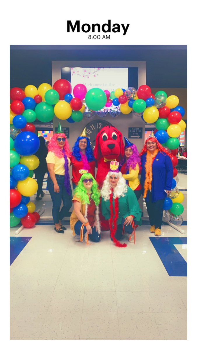 MartaDeLeonPrek's tweet photo. Todd Parr-Ty kind of day!!!
@NISDLeonValley @NISD @NISDWholeChild @toddparr @tchspedkids @InfanteDeLeon https://t.co/ZYzVsnZ8ft