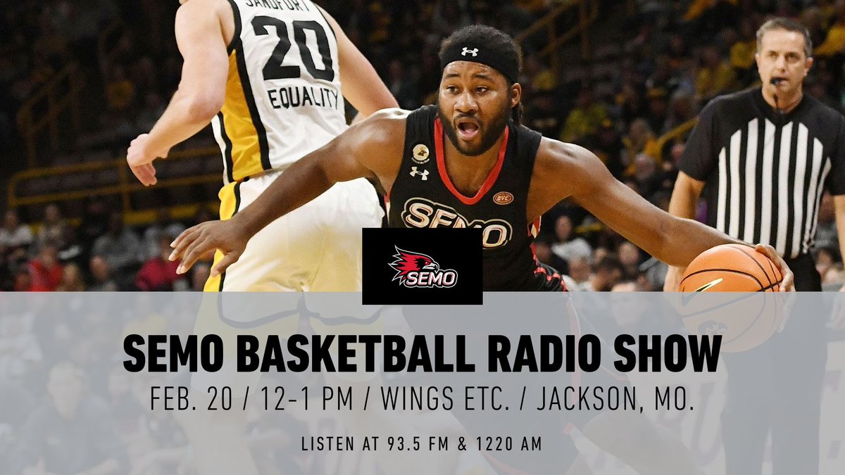 Southeast Missouri's basketball radio show is <a href="/wingsetcMO/">Wings Etc</a> in Jackson TODAY. Listen live from 12-1 p.m., CT at ESPN 93.5 FM &amp; 1220 AM. The newest member of the 1,000-point club, Chris Harris, is the guest.