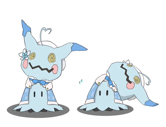 #LamyArt雪花ラミィミミッキュ の ばけのかわ 
