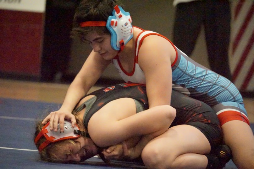 LadyMonterey's tweet photo. Our MHS competed at the UIL State Wrestling Tournament this weekend and did an amzing job. Donevaeh made it to round 1. Taylor advanced to the second round. https://t.co/ZbBcOS2znd