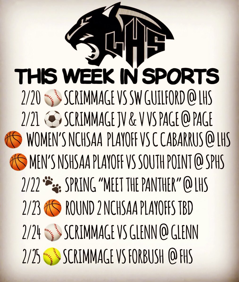 Ledford Panthers Athletics Association tweet media